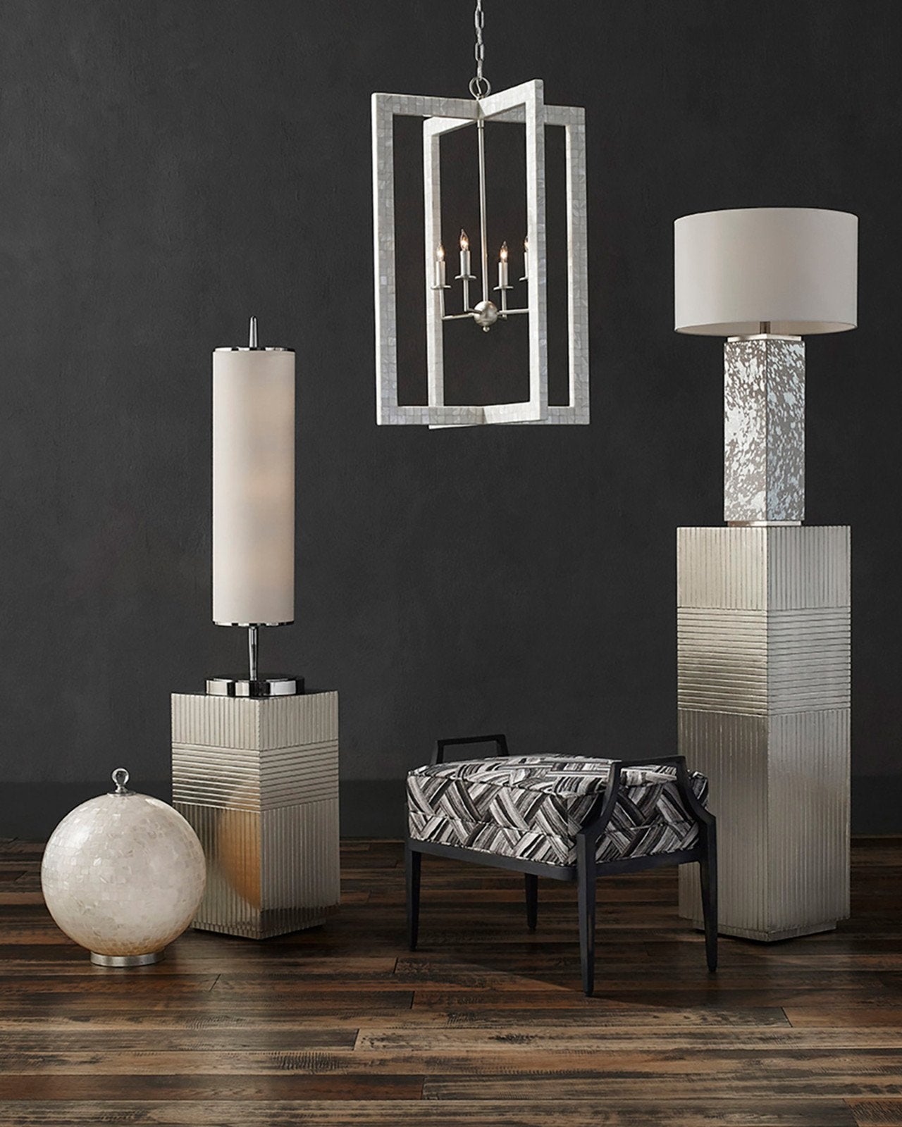 Arietta White Chandelier